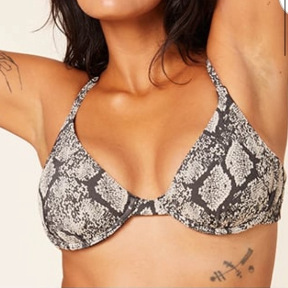 NWT Andie Swim The Sicily Top in Snake